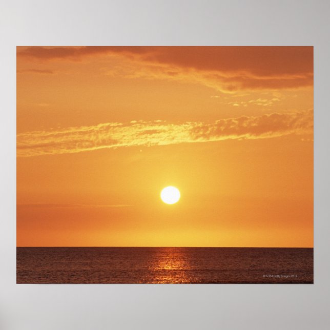 Pôster Sunset (Frente)