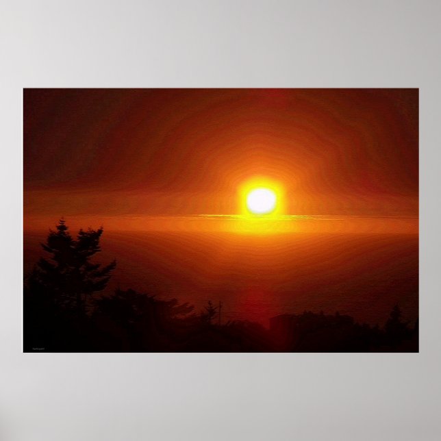 Pôster Sunset (Frente)