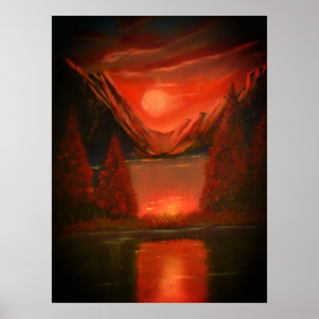 Poster sunset (Frente)