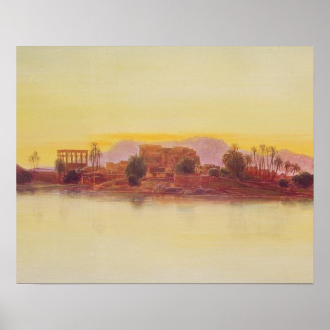 Pôster Sunset, 1861 (painel) (Frente)