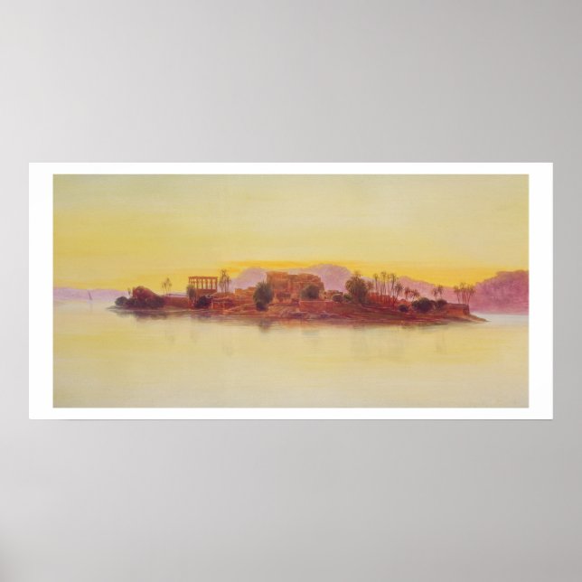 Pôster Sunset, 1861 (painel) (Frente)