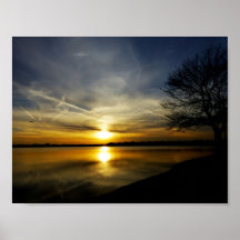 Sunset Como Líquido Dourado