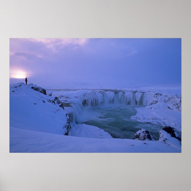 Poster Sunset de inverno (Frente)