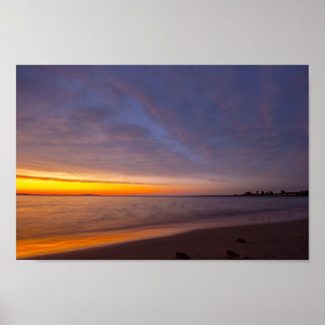 Poster Sunset, Elk Rapids, Michigan (Frente)