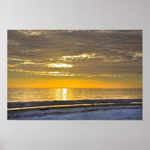 Poster Sunset em Fort Myers Beach, Florida
