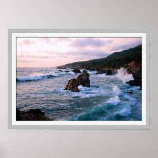 Pôster Sunset em Garrapata