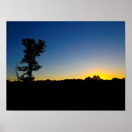 Poster Sunset em Highbanks Metropark, Ohio