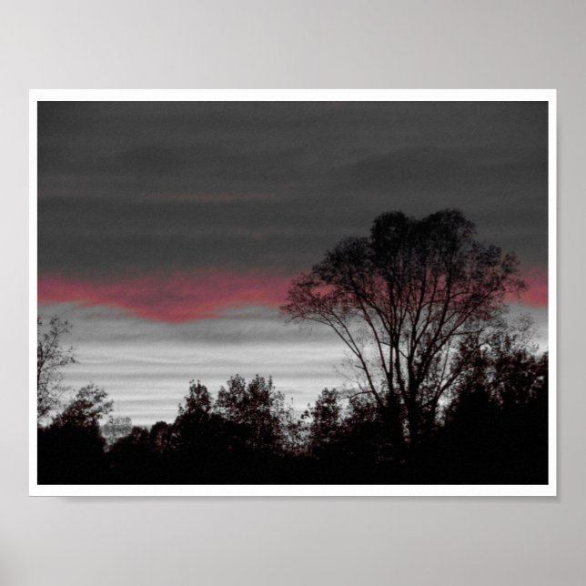 Pôster Sunset exclusivo (Frente)