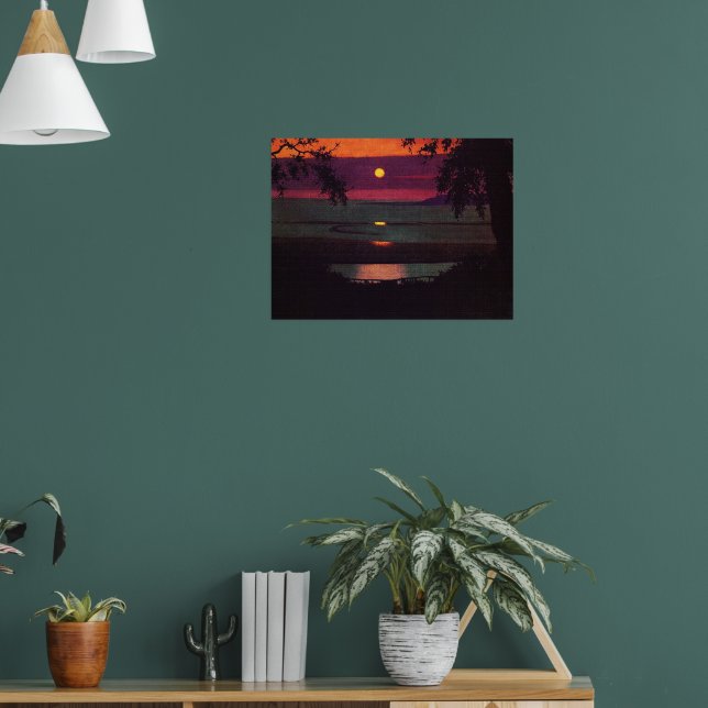 Poster Sunset - Felix Vallotton (Sala de Estar 1)