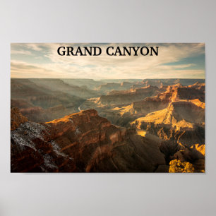 POSTER SUNSET GRAND CANYON