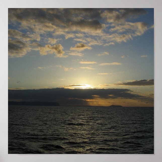 PÔSTER SUNSET HAWAIIANO (Frente)