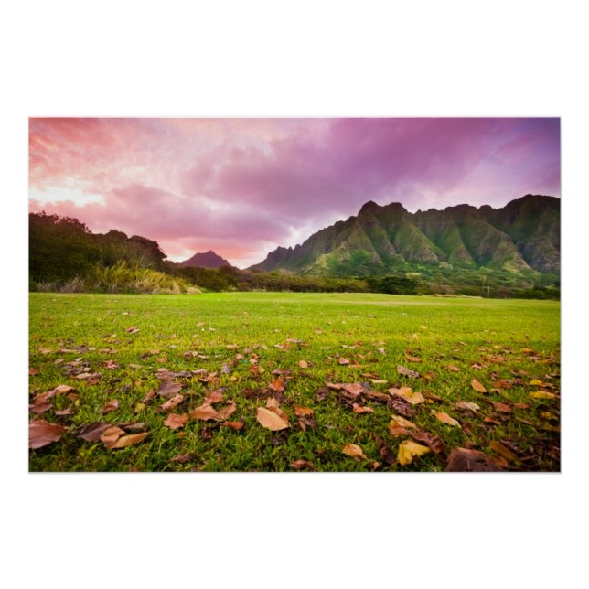 Pôster Sunset Jurássico (Frente)