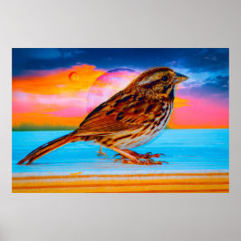 Poster Sunset Melody