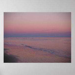 Poster Sunset na Ilha de Sullivan, SC