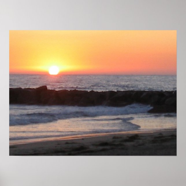 Poster Sunset Newport (Frente)