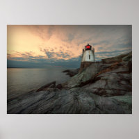 Sunset No Farol De Castle Hill