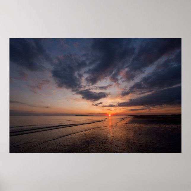 Poster Sunset no Reino Unido (Frente)