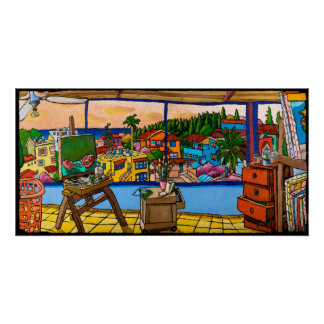 Pôster Sunset - O Studio, Jonathan Kis-lev Poster