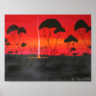 Pôster Sunset original