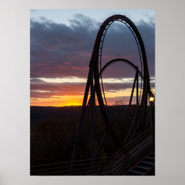 Pôster Sunset Over Wildfire (Frente)