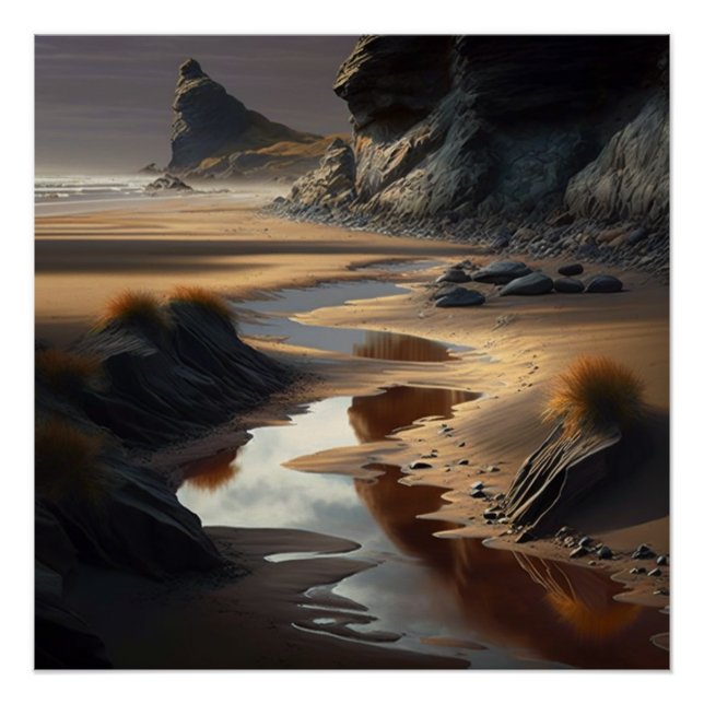 Pôster Sunset Shore (Frente)