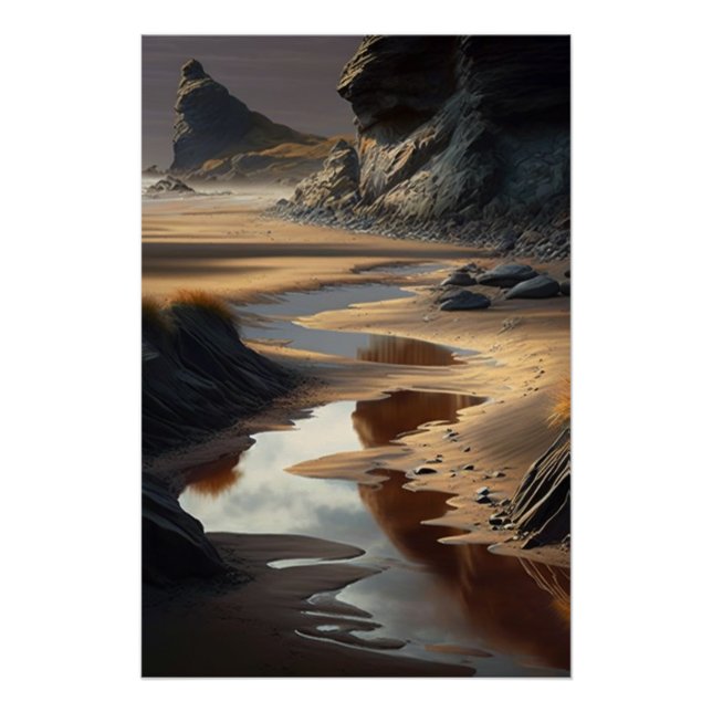 Pôster Sunset Shore (Frente)