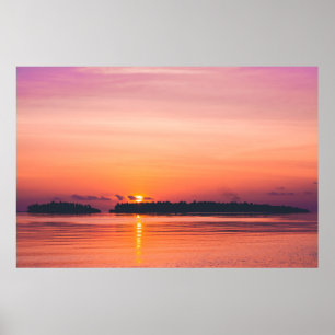 POSTER SUNSET SOBRE HORIZONTE