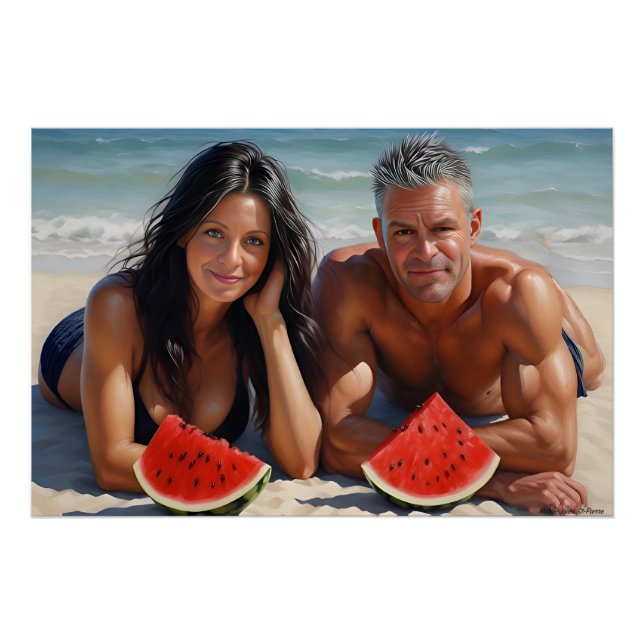 Pôster Sunshine and Watermelon (Frente)