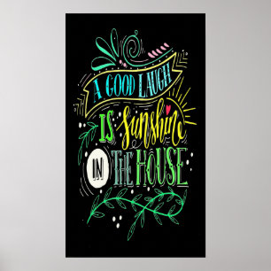 Pôster Sunshine e Risos