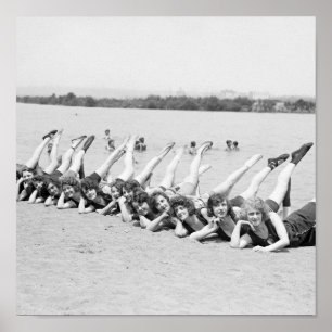 Pôster Sunshine Girls, 1923