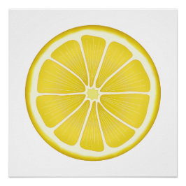 Pôster Sunshine Lemon Wall Art
