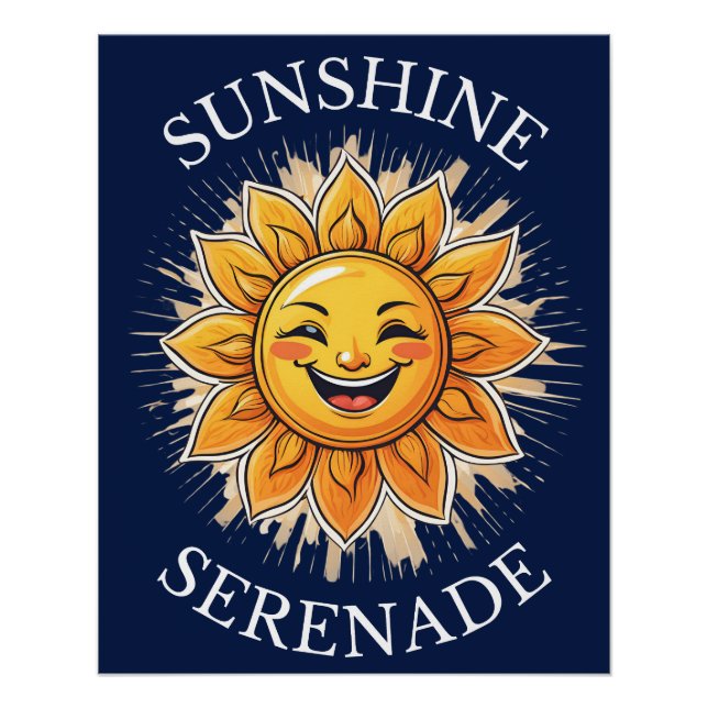 Pôster Sunshine Serenade (Frente)
