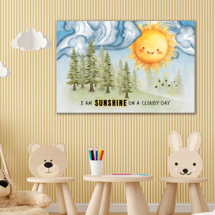 Poster Sunshine: Uma Arte de Parede Inspiradora de Dia Nu