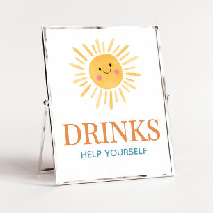 Poster Sunshine, vem o filho bebe o Chá de fraldas