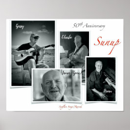 Poster SUNUP 50º Aniversário da Gravação