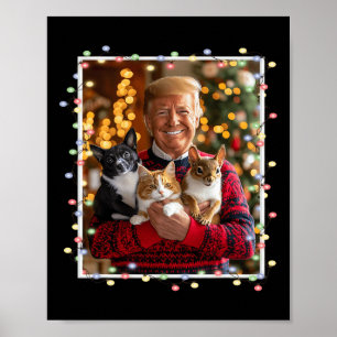 Poster Suor de Natal Trump Pet Pet Lover