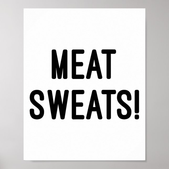 Poster Suores De Carne - Camisa De Churrasco (Frente)