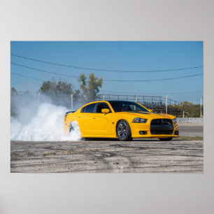Poster Super Bee Burnout
