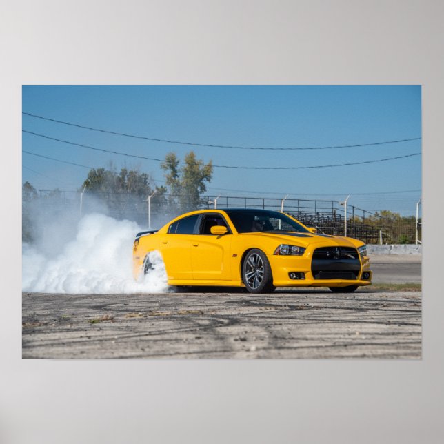 Poster Super Bee Burnout (Frente)