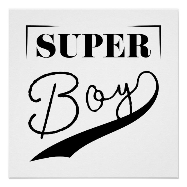 Pôster Super Boy (Frente)