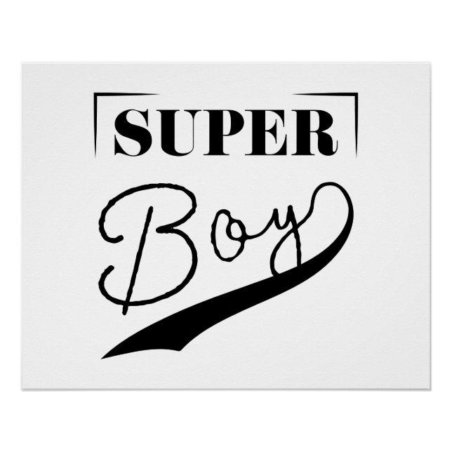 Pôster Super Boy (Frente)