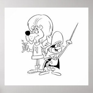 Poster Super Chicken Fred