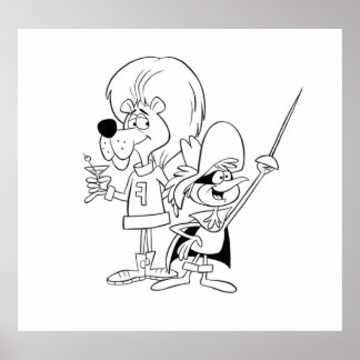 Poster Super Chicken Fred