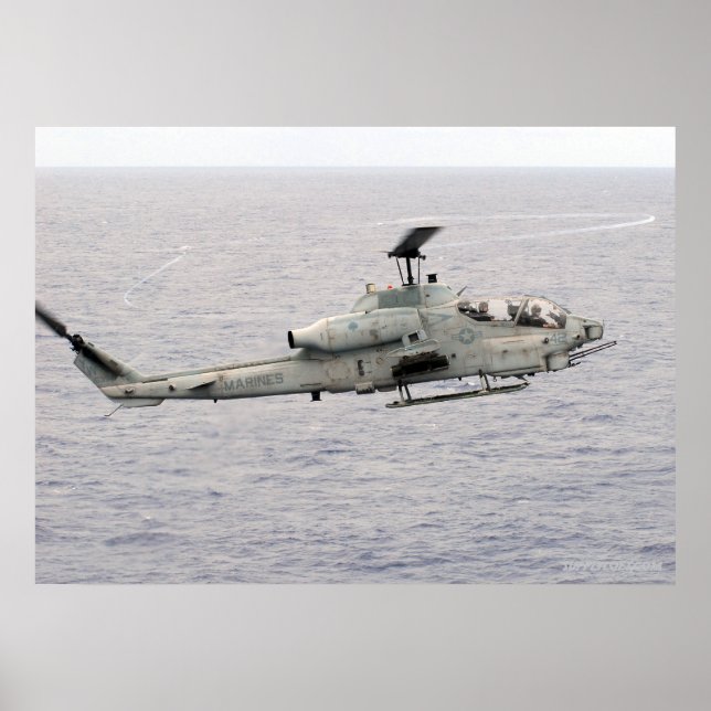 Pôster Super Cobra Marinha (Frente)