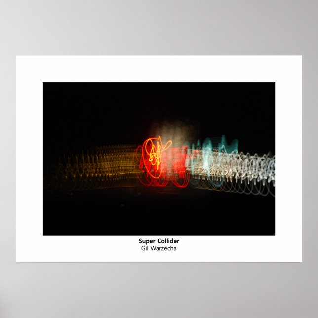 Poster Super Collider (Frente)