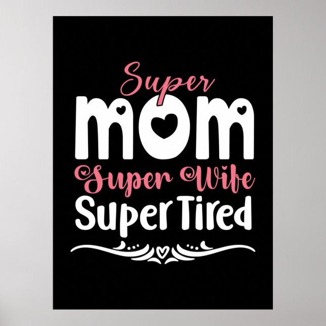 Poster Super-Esposa da Mãe (Frente)