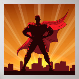 Poster Super-herói