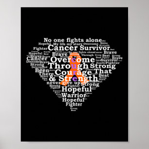 Poster Super-herói sobrevivente da leucemia
