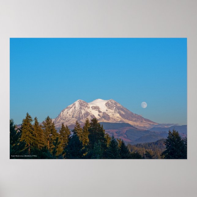 Poster Super Lua 2014 (Frente)