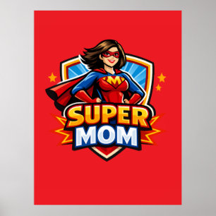 Poster Super Mãe